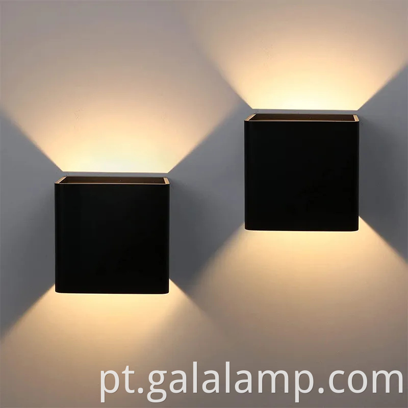 Moderno Nordic 6W à prova d'água LED LED LUZ